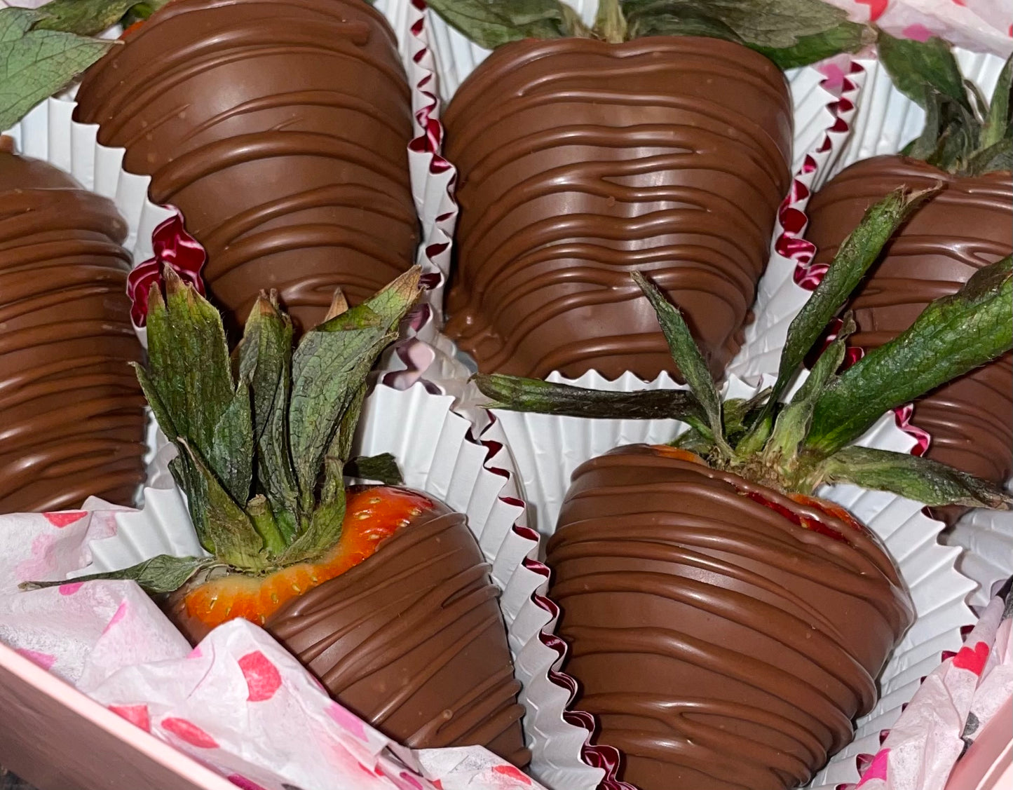 1/2 Dozen Chocolate Covered Strawberries