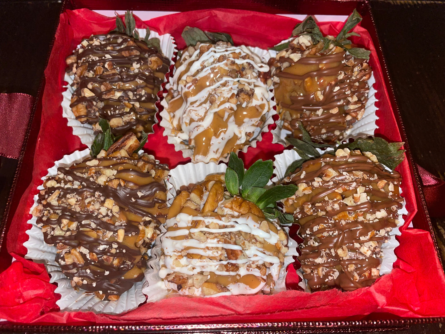 1/2 Dozen Turtle Strawberries