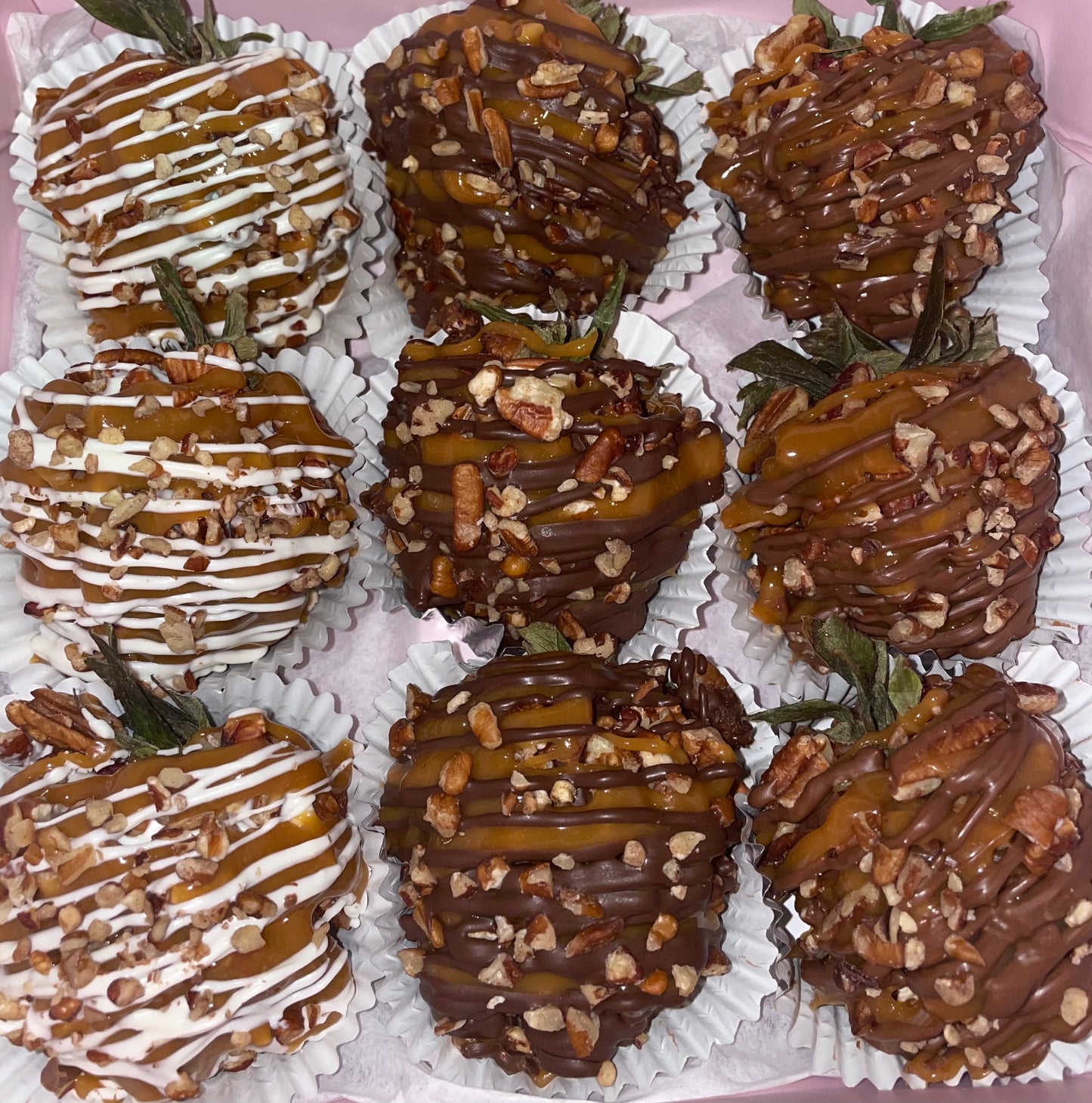 1 Dozen Turtle Covered Strawberries