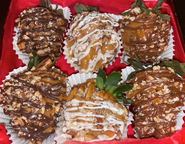 1/2 Dozen Turtle Strawberries